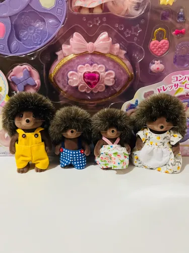 Sylvanian families familia porco espinho