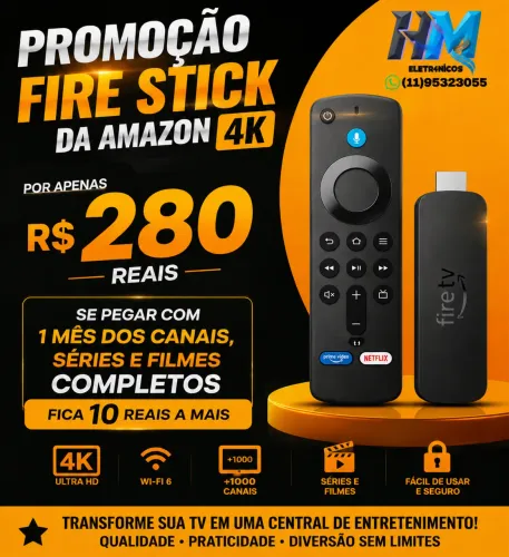 FIRE STICK AMAZON 4K
