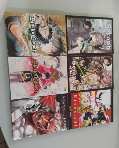 Mangas variados (unidade mas posso negociar todos juntos)