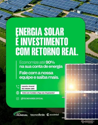 Energia solar placas