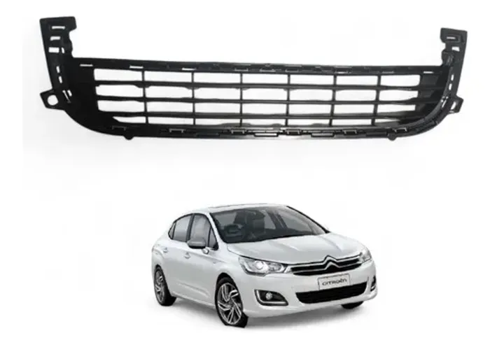 Grade Dianteira Inferior Citroen C4 Lounge 2014 A 2019