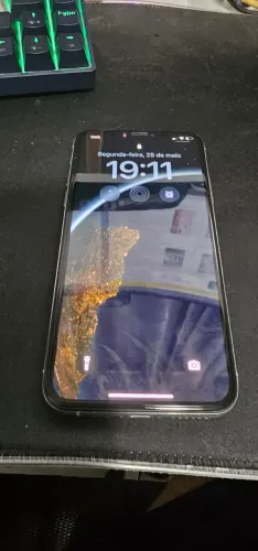 Iphone XS 256 GB Prata + Bateria Nova selada