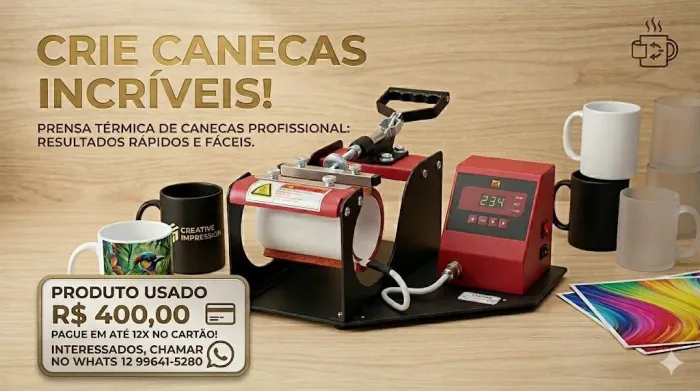 Máquina sublimação 