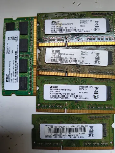 Memoria ram de desktop ddr3 e também mais antigas.