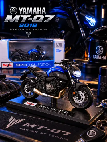MT 07 2018 Miniatura Moto Item
