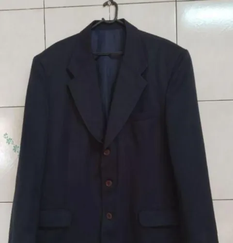 Blazer masculino azul marinho Petrucci tamanho g
