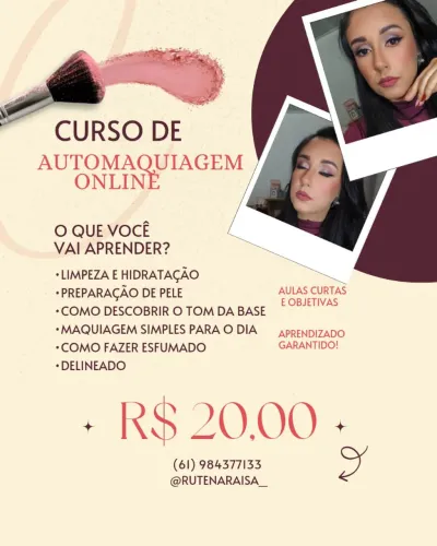 Curso de Automaquiagem online 