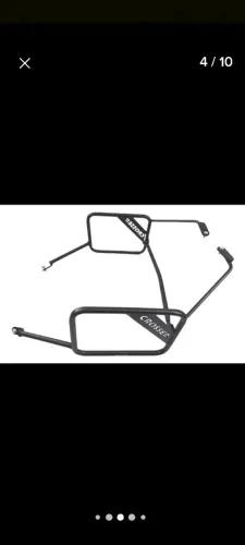 Suporte lateral baú/mala Crosser 150