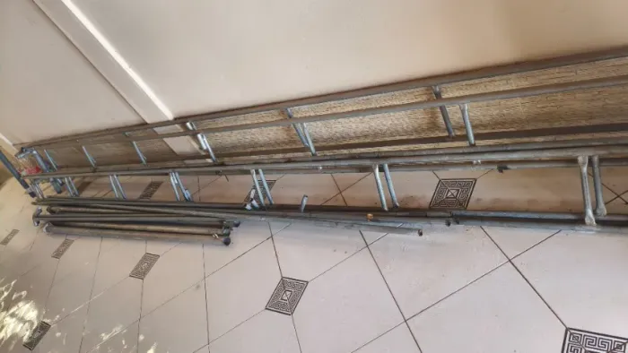 Armação Galvanizado para toldo 5x5