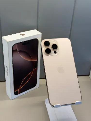 iPhone 16 pro max 256gb Desert Semi Novo | Loja Física 