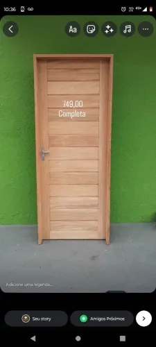 Porta angico completa já montada 749,00