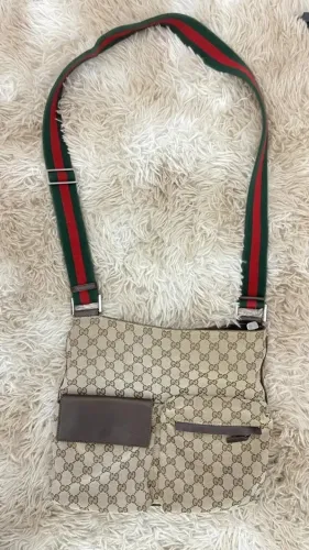 Bolsa Carteiro Gucci Original Bag Carteiro Conservada