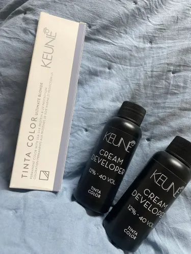 Kit tinta keune 1517 + 2 ox 40 volumes