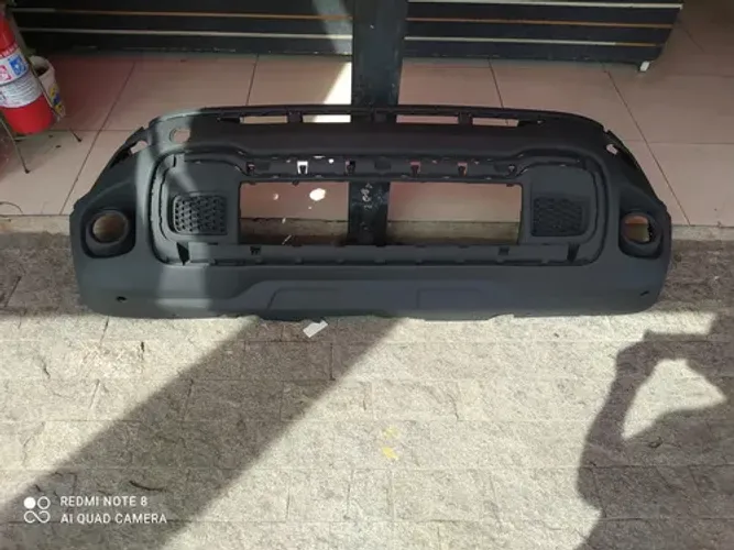Parachoque Dianteiro Jeep Renegade Diesel 2016 A 2019 Preto