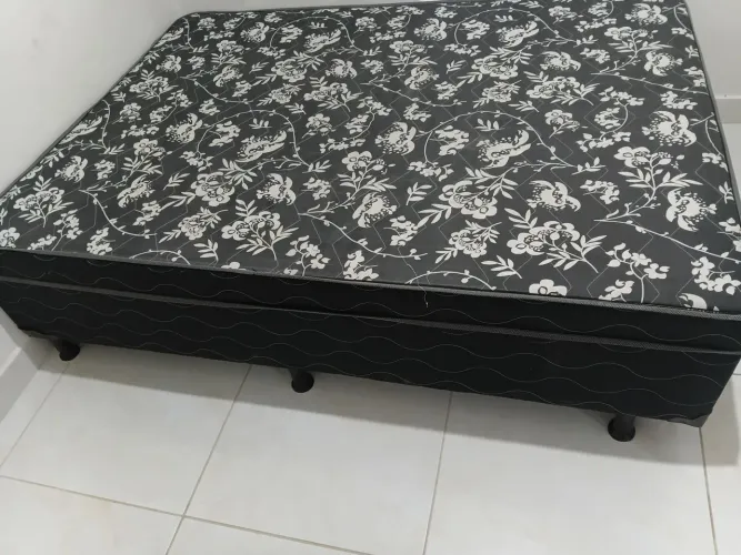 uma cama muito confortável