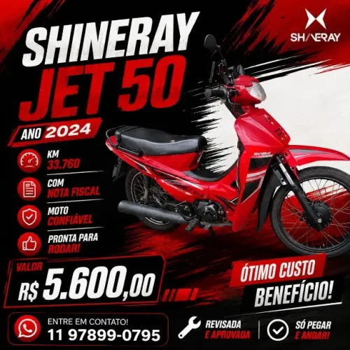 Shineray Jet 50cc 2024 
