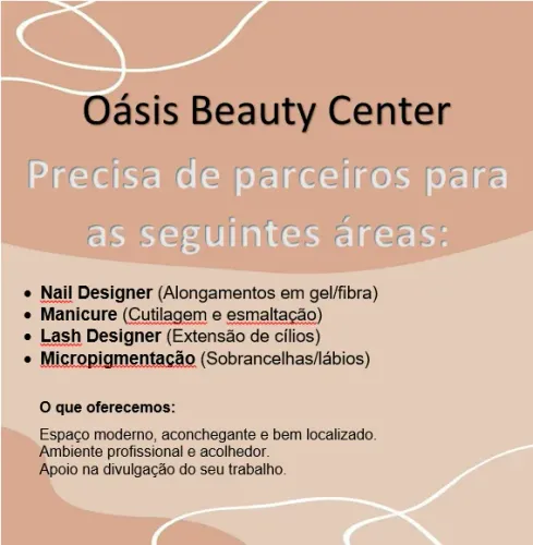 Precisa de parceiros para centro de beleza em Cidade Ocidental