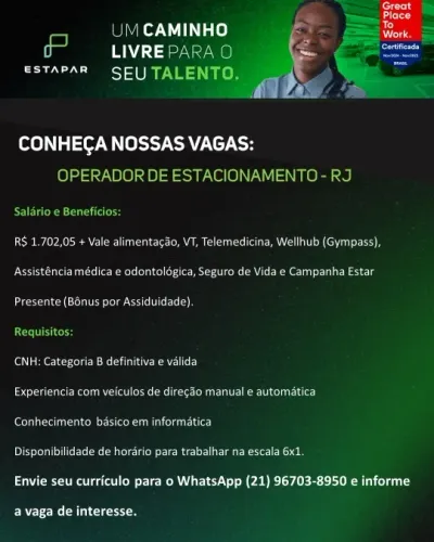 Vaga de Emprego