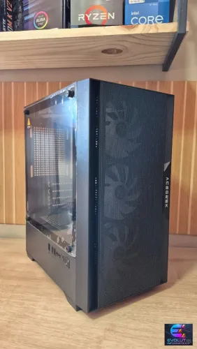 Gabinete 5 fans RGB controladora e controle novo, com garantia!