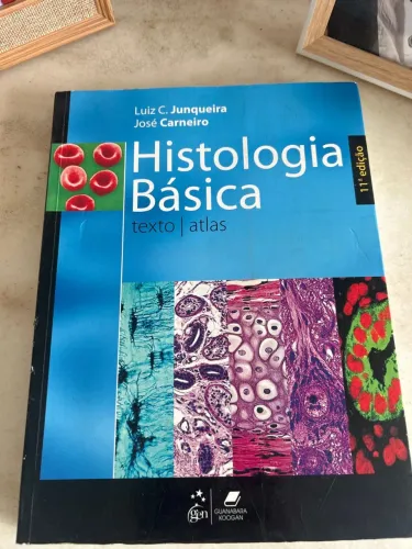 Livro/ atlas de Histologia Junqueira e Carneiro