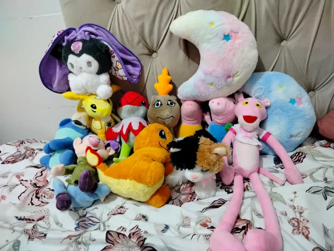 Lote com 16 pelúcias!