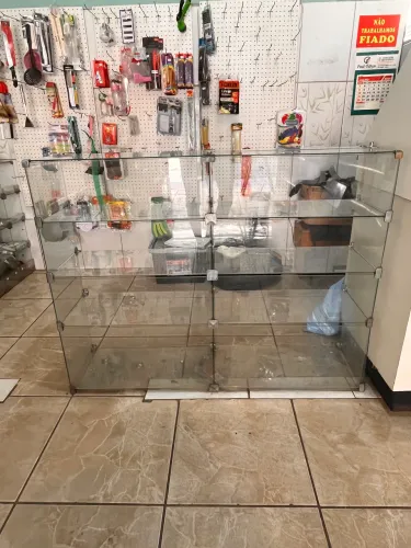 Balcão de vidro expositor