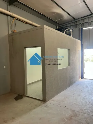 Barracão 250m² 1 sala 1 banheiro vg para 4 carros VG