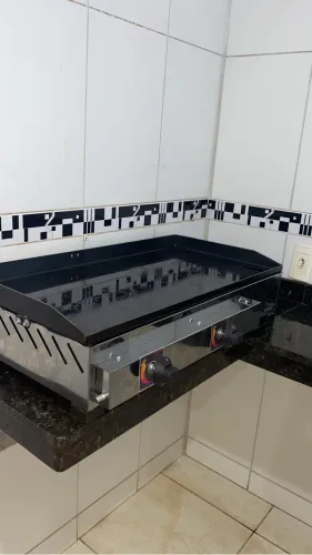 Chapa profissional para lanches