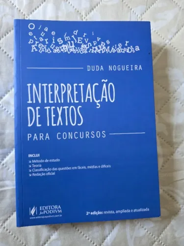 Livro Interpretação de Textos para Concursos