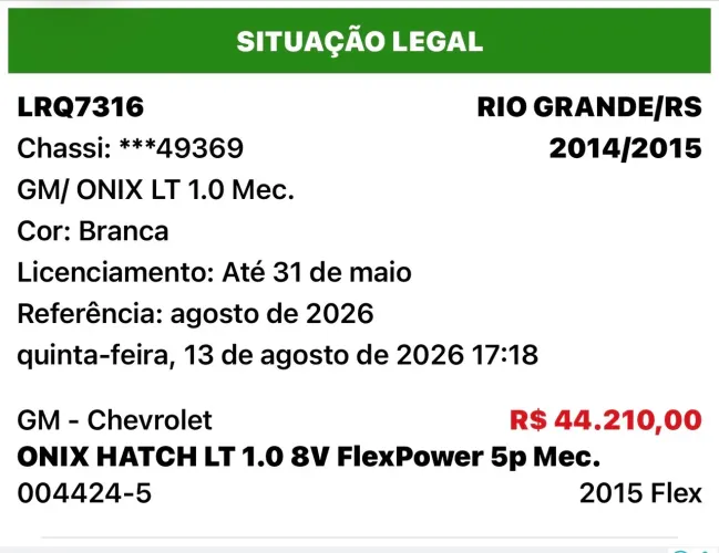Volkswagen Brasilia 1600 2P 1974