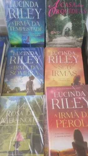 VARIOS LIVROS DA AUTORA LUCINDA RILEY EM EXCELENTE ESTADO. PREÇO POR LIVRO R$ 25,00