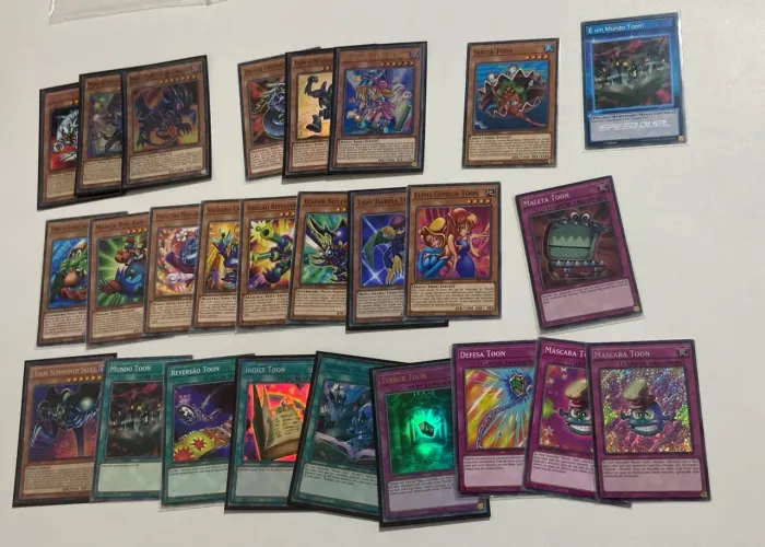Yugi Oh Mundo Toon Colecionáveis