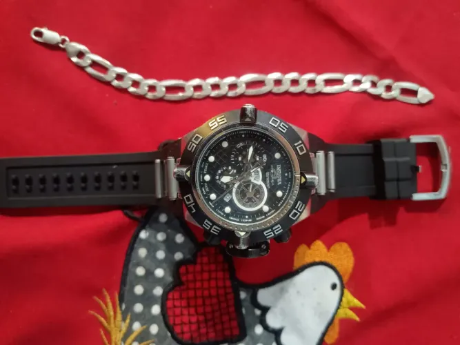 Relógio Invicta Subaqua Noma IV 6564 + Pulseira de Prata