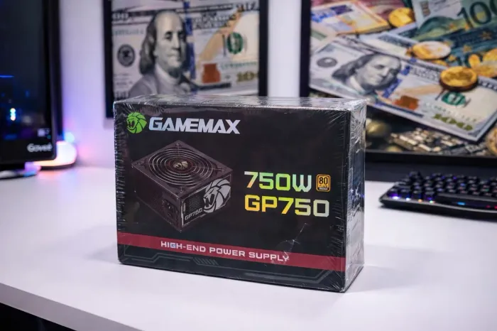 Fonte Gamemax GP750W 80 Plus Bronze PFC Ativo (Lacrada)