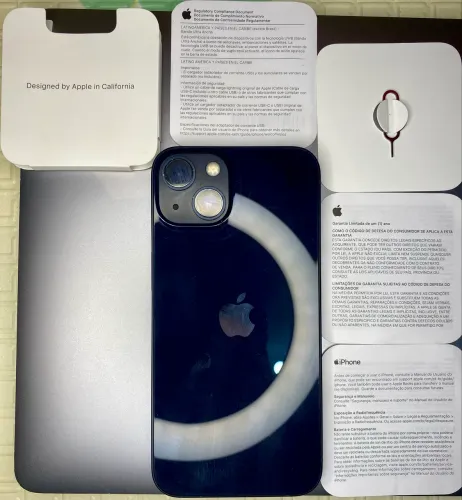 iPhone 13 128gb 72% de bateria.