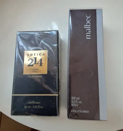 Malbec e 214 Dark - Perfumes Masculinos O Boticário