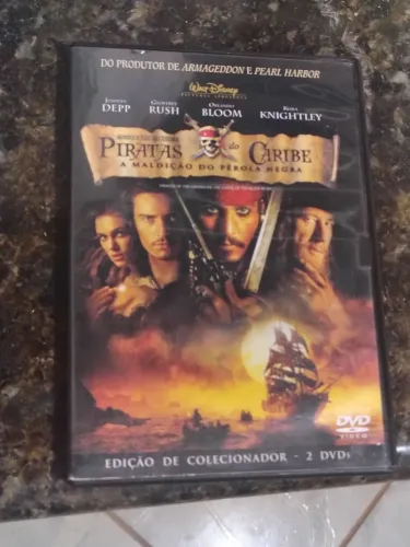 DVD Piratas do Caribe (Edição Colecionador 2 Discos) - Completo