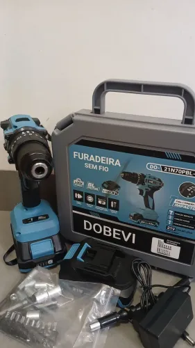 Furadeira/parafusadeira, função impacto.21 V