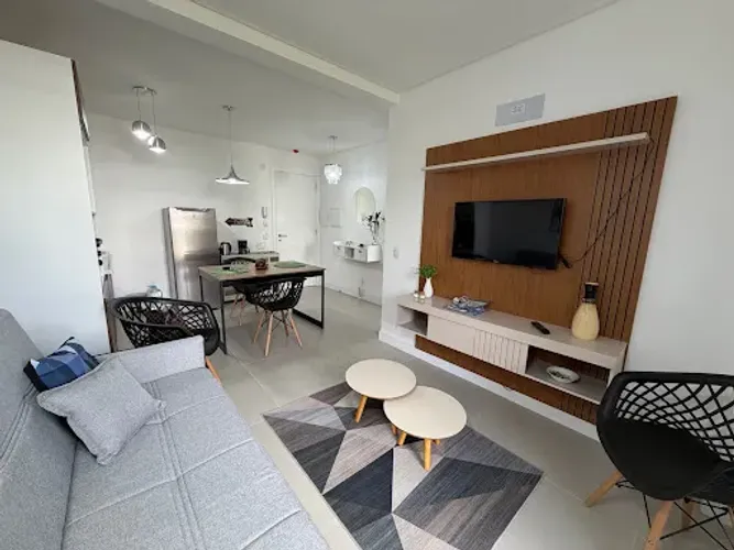 Apartamento Mobiliado com 1 dormitório à venda, 40 m² por R$ 680.000 - Ribeirão da Ilha - 