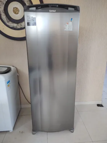 Geladeira Inox Consul