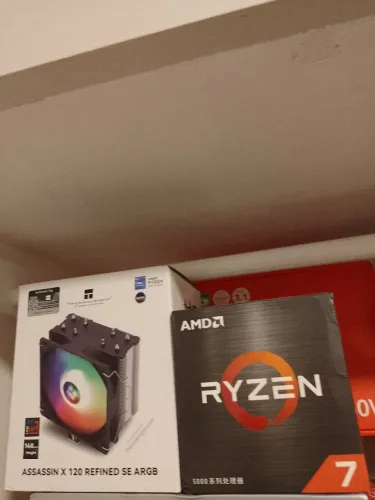 Processador Ryzen 5700x + Air cooler Thermalright assasin X 120 Redfined SE