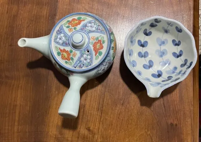 Xicara de Chá  Bule para Chá Japonesa porcelana 
