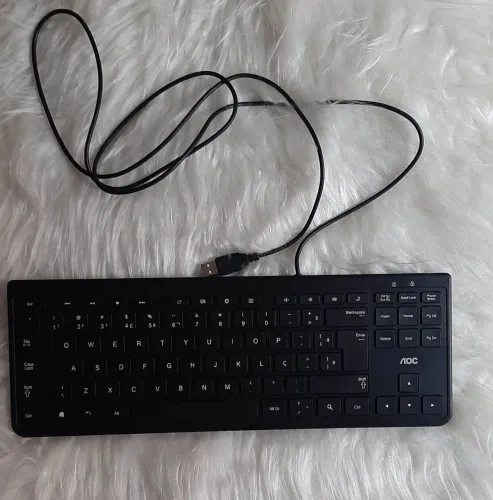 Teclado para computador via USB