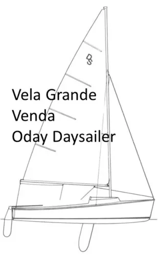 Vela grande veleiro Oday Daysailer 