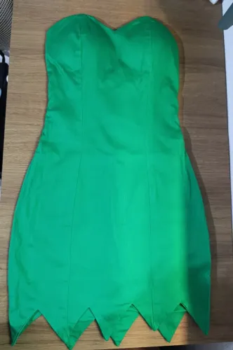 Vestido fantasia tinker bell sininho tamanho PP