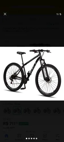 Bicicleta Aro 29 Kgt Aço Freio A Disco Suspensão 