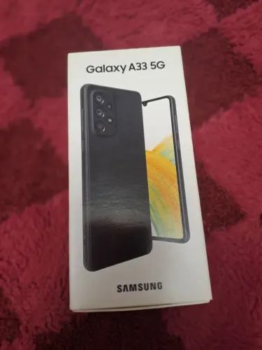 Vendo samsung A33 com cobertura 5G e com NFC  