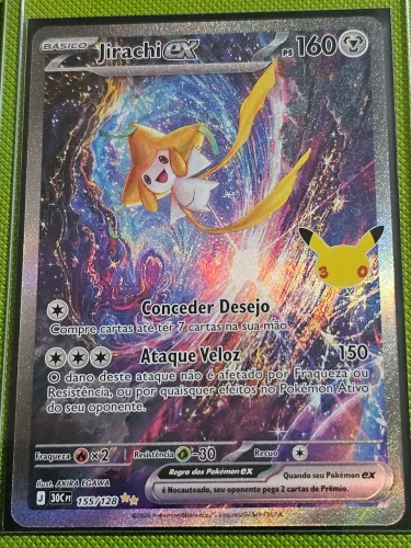 Carta pokemon jirachi ex