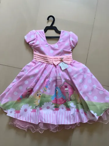 Vestido galinha pintadinha