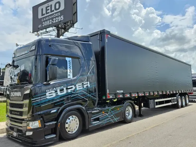 Scania R460 SUPER 4x2 Ano 24 Sider Facchini Ano 26 0km Pronta Entrega 30 plt 15.40 C/PNEUS